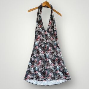 🎉5 for $45 🎉 NWT Sincerely Ours Halter Dress Butterfly Print Size S